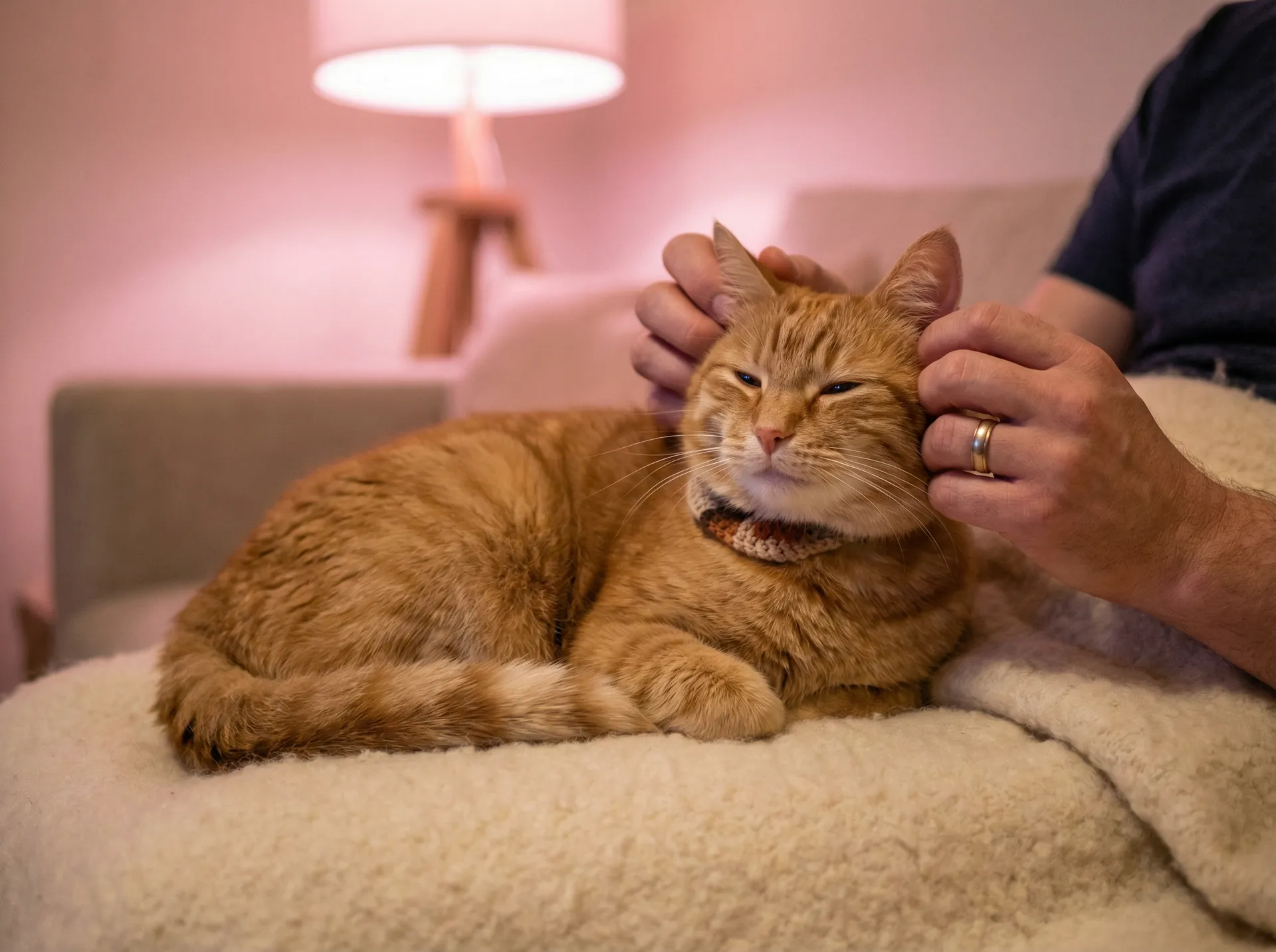 猫咪被温柔抚摸的幸福时刻 - 聊斋之孽欲孤鬼