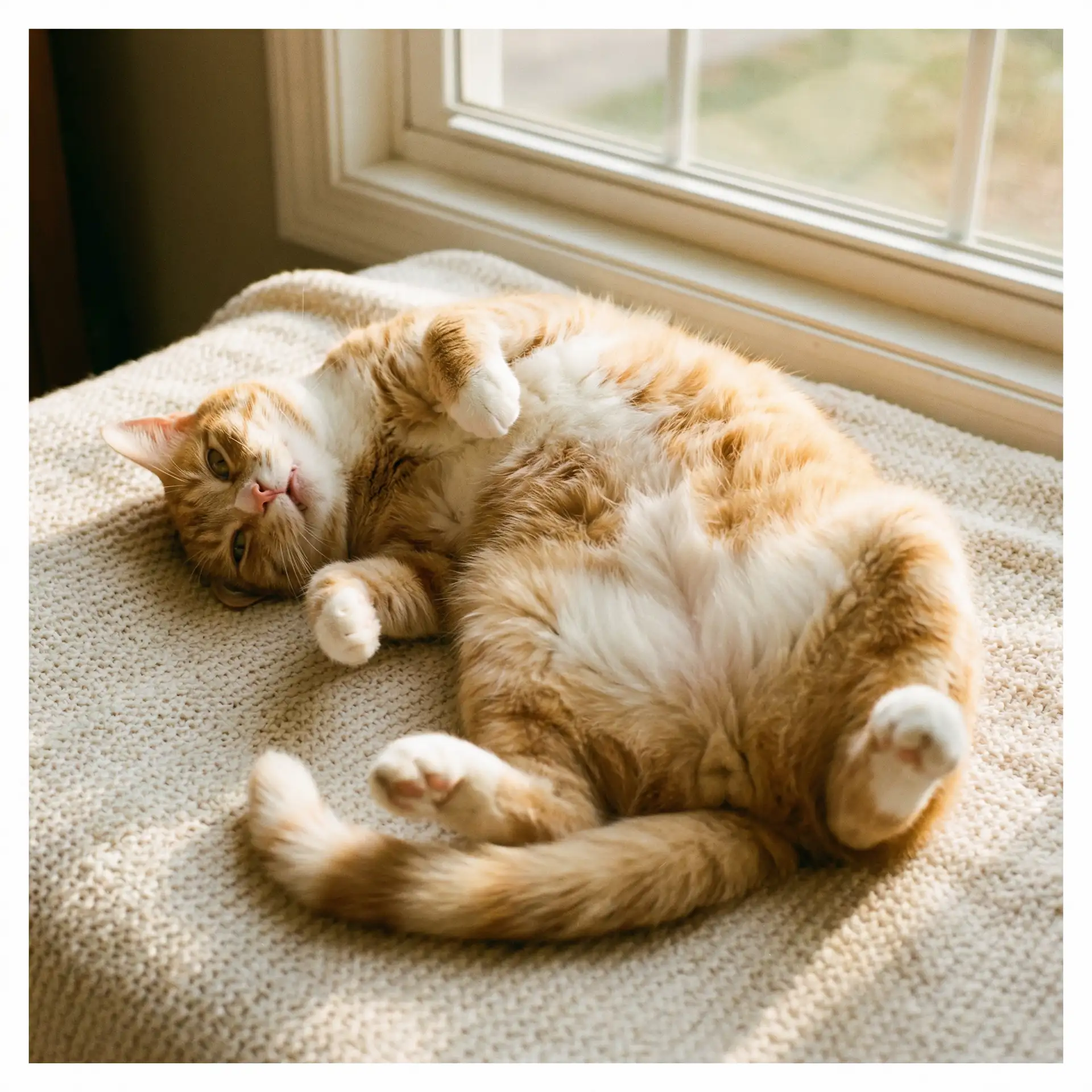 猫咪仰躺露出肚皮 - 聊斋之孽欲孤鬼